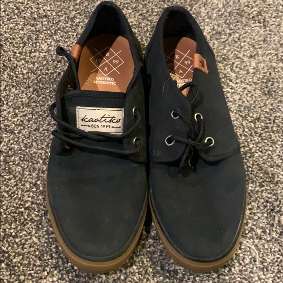 Black womens kaotiko shoes - Picture 1 of 2